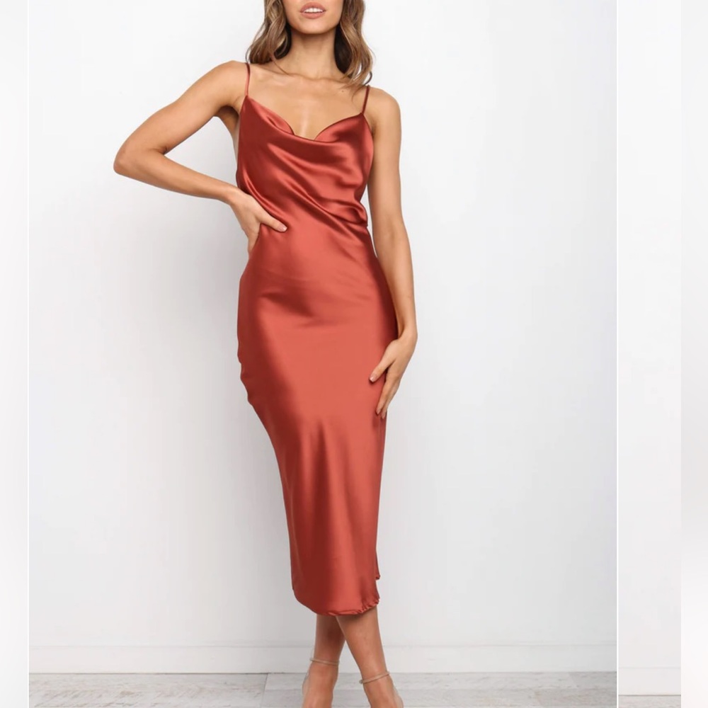 Petal and Pup Persia Dress in Rust Color Size 4